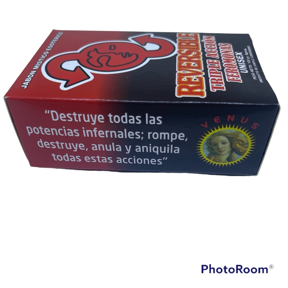 Triple action reversible soap bar/ jabón de barra reversible triple acción - Picture 2 of 2
